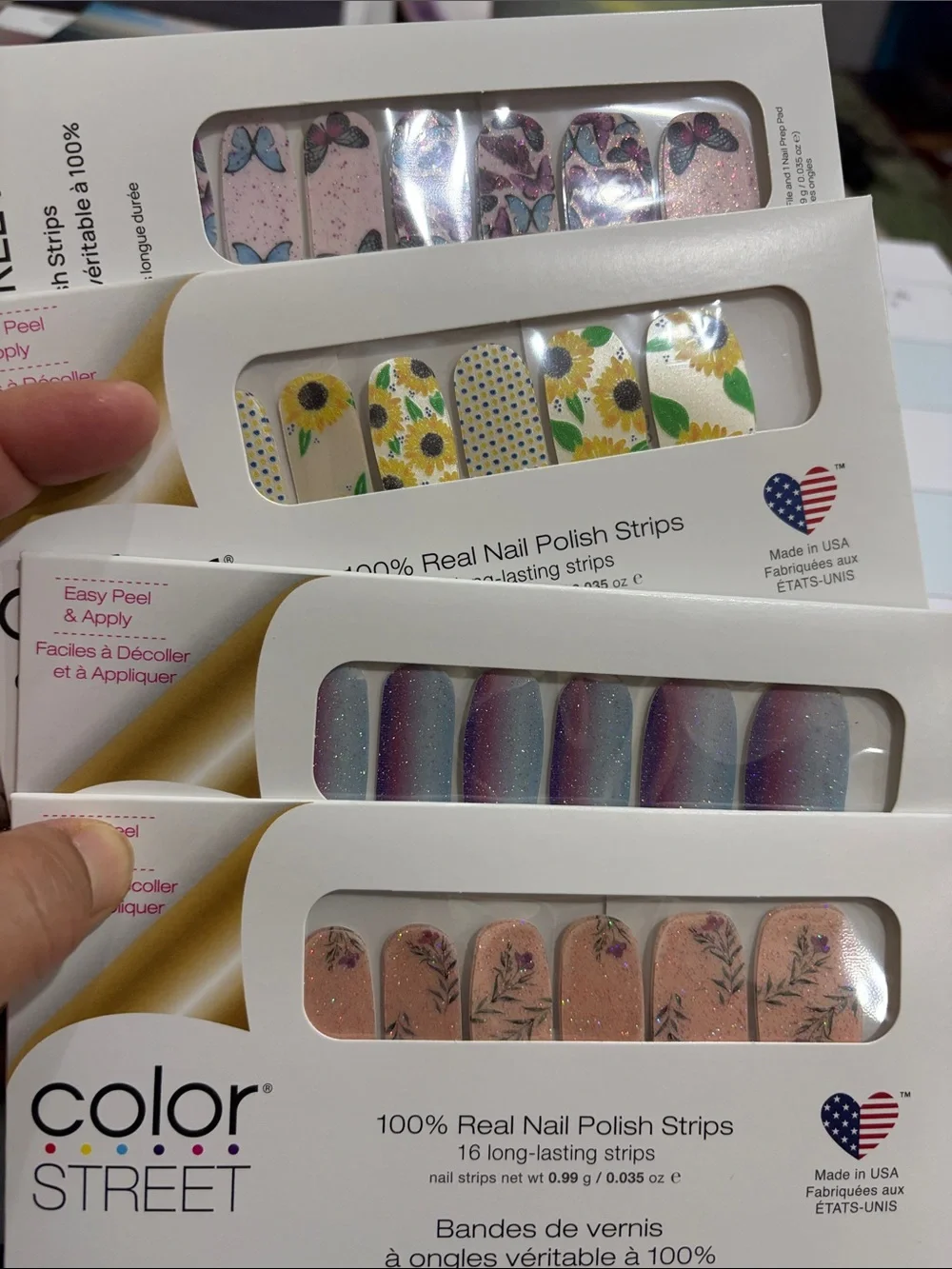 Nail Polish Strips color street bundle set
